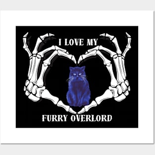 I Love My Furry Overlord Posters and Art
